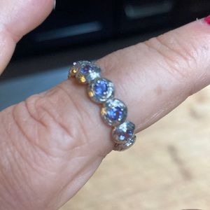 Tanzanite Sterling Ring 6